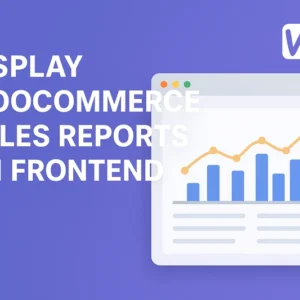 display woocommerce sales report on frontend