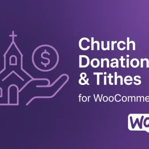 church donations & tithes for woocommerce plugin