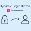 Dynamic Login Button for Elementor Plugin