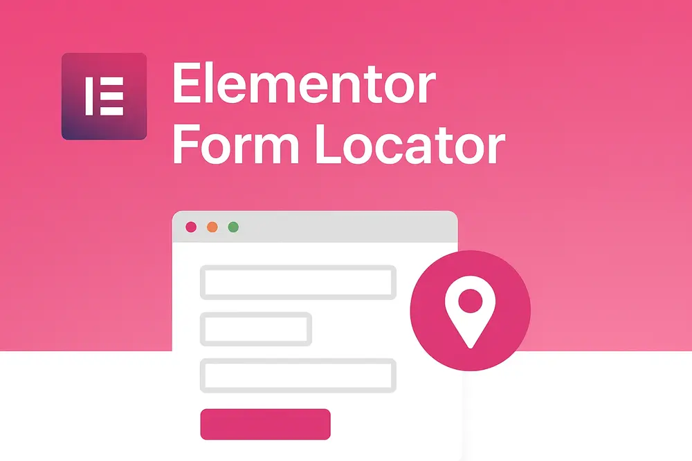 elementor forms locator plugin