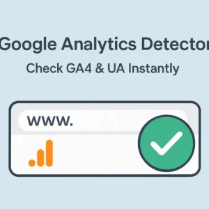 google analytics detector wordpress plugin