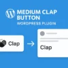 Medium Clap Button Plugin