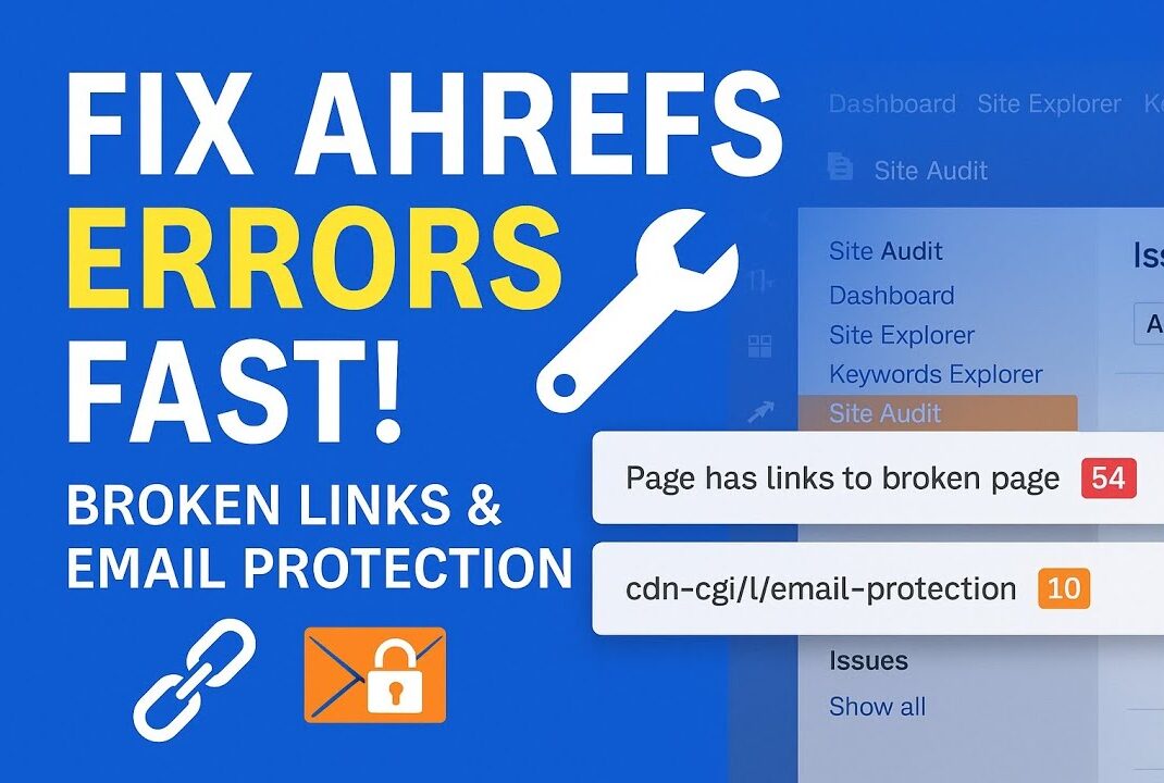 ahrefs broken links cloudflare email protection