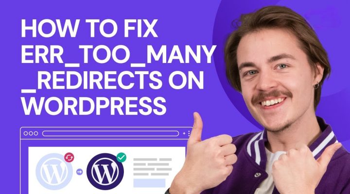 How to fix err too many redirects on wordpress.